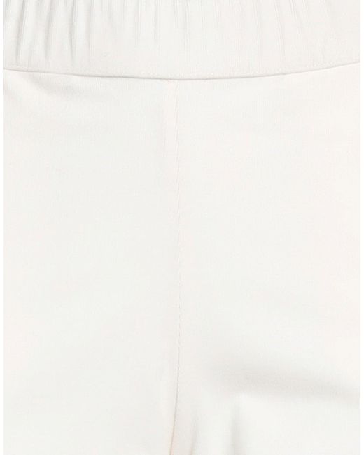 Whyci White Pants Cotton, Elastane
