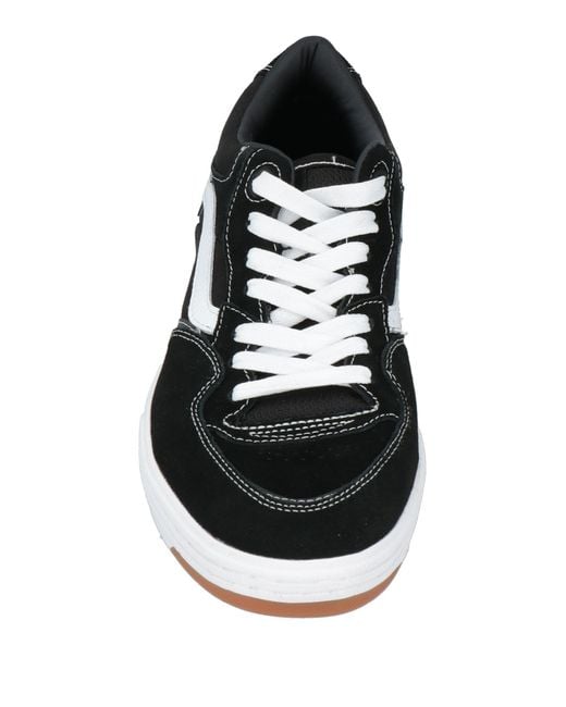 Vans White Sneakers Leather, Textile Fibers for men