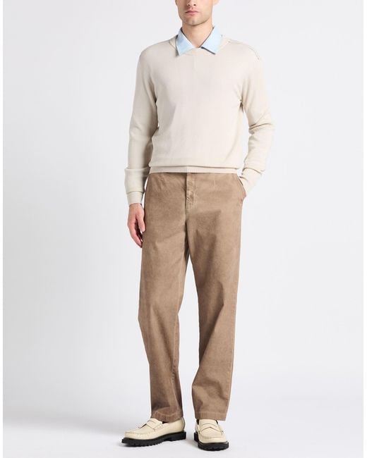 Burberry Natural Sweater Wool for men