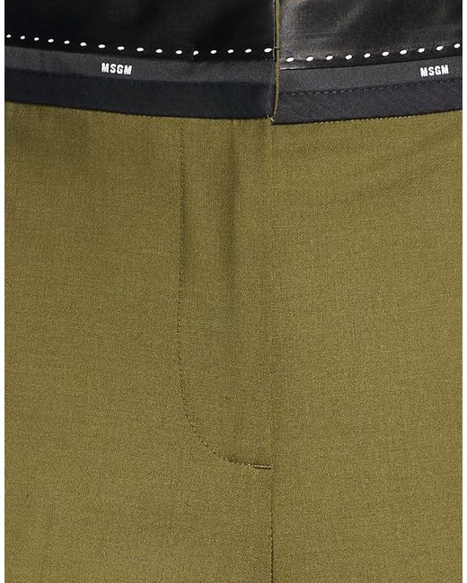 MSGM Green Trouser