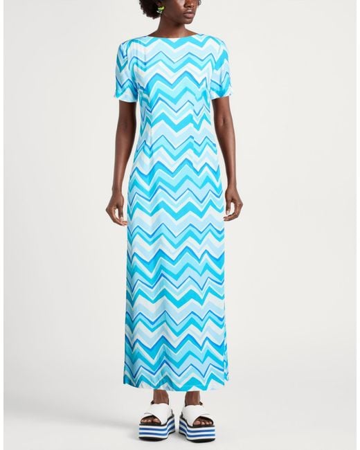 Missoni Blue Maxi Dress