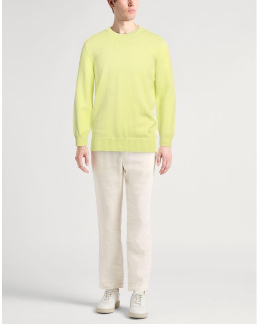 Emporio Armani Yellow Jumper for men