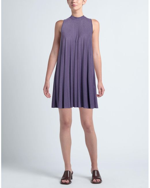 Liu Jo Purple Mini Dress