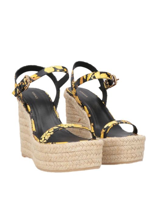 Versace Natural Espadrilles Leather