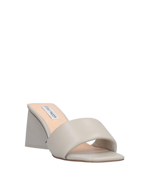 Steve Madden Natural Sandals