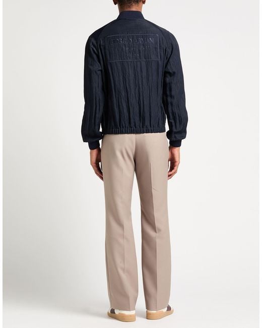 Giorgio Armani Blue Jackets for men