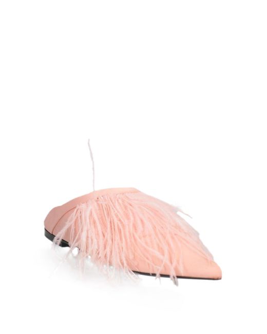 Erika Cavallini Semi Couture Pink Mules & Clogs