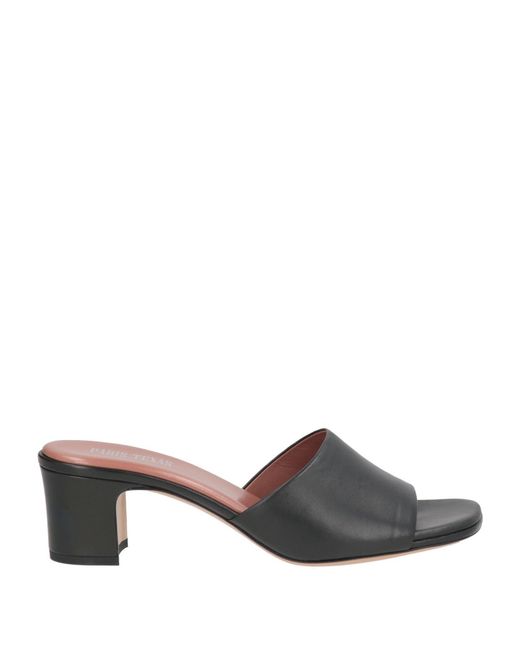 Paris Texas Gray Sandals Leather