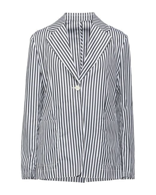 Grifoni Blue Blazer Cotton