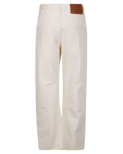 Pantalon en jean Victoria Beckham en coloris White
