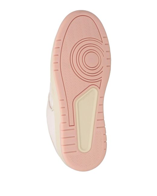 Date Natural Sneakers Leather