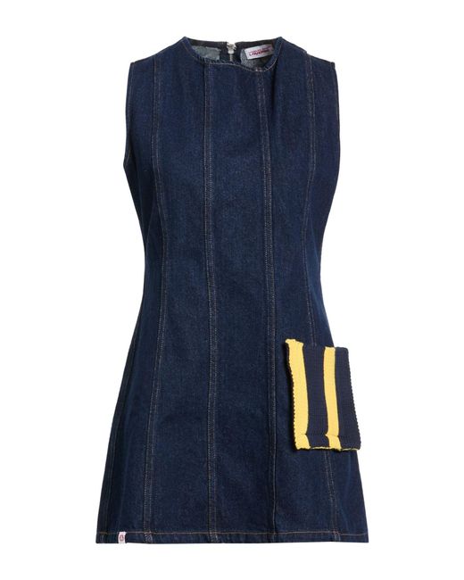Charles Jeffrey Blue Mini Dress