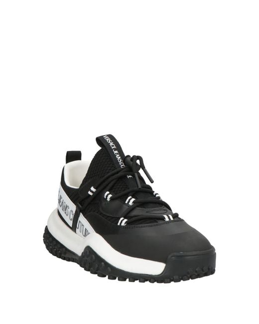 Versace Jeans Couture Black Trainers for men