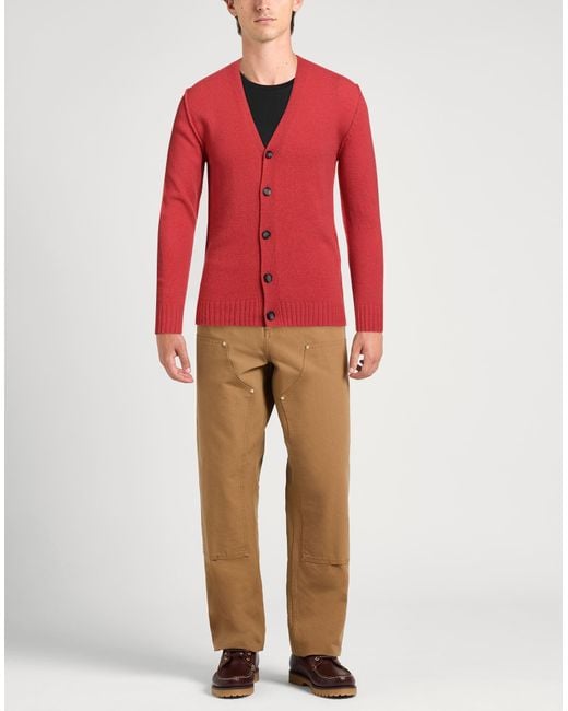 Bellwood Red Cardigans for men