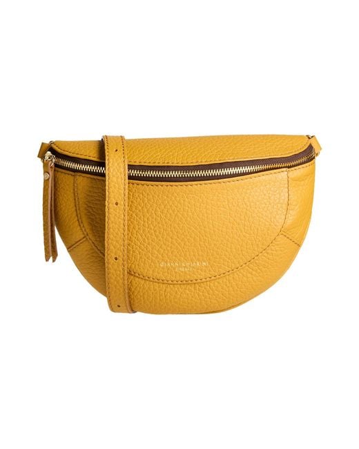 Gianni Chiarini Yellow Cross-Body Bag