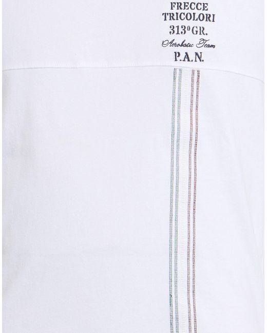 Aeronautica Militare White T-Shirt for men
