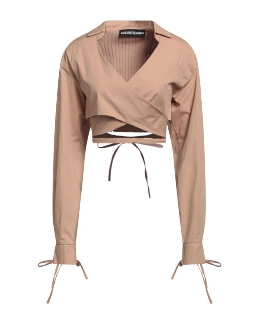 ANDREADAMO Pink Wrap Cardigans