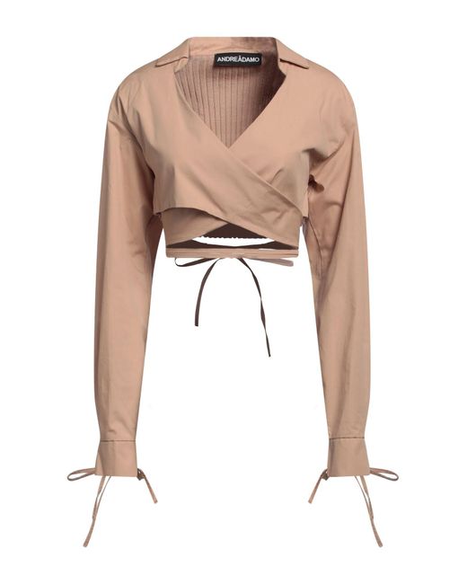 ANDREADAMO Pink Wrap Cardigans