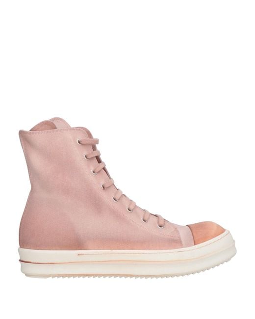 Rick Owens Pink Trainers for men