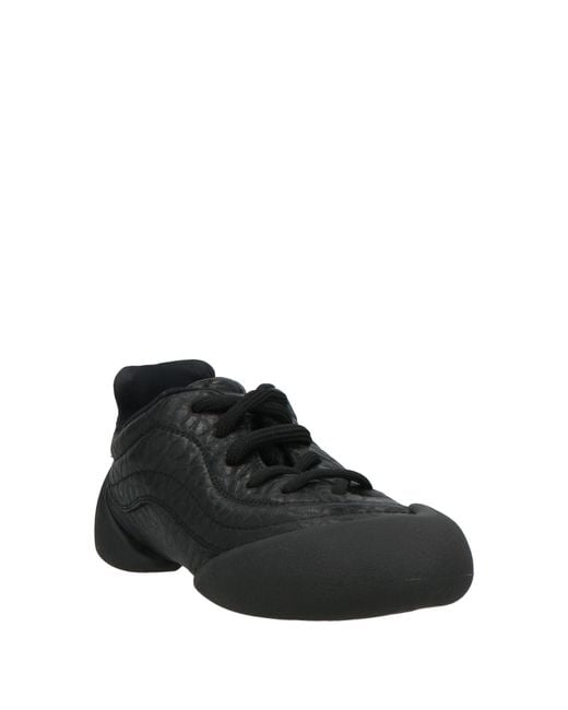 McQueen Black Sneakers Leather