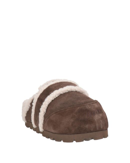 Inuikii Brown Mules & Clogs Leather