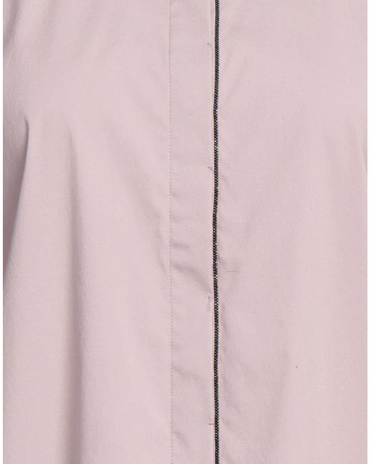 Brunello Cucinelli Pink Hemd