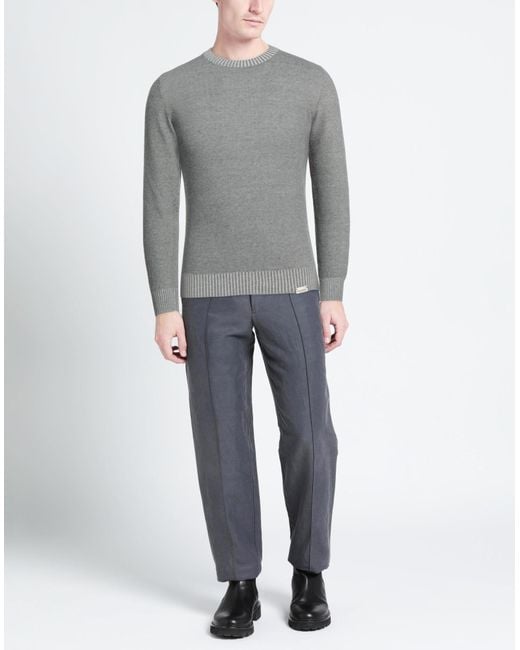 Brooksfield Gray Sweater for men