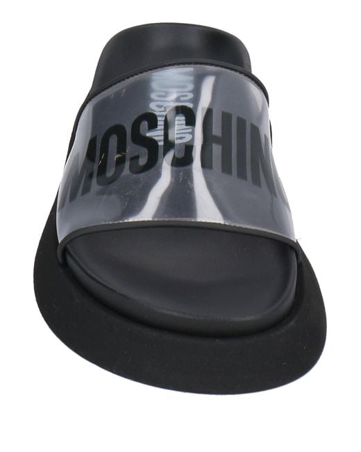 Moschino White Sandals Pvc