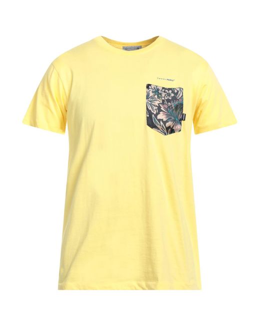 Camiseta Daniele Alessandrini de hombre de color Yellow