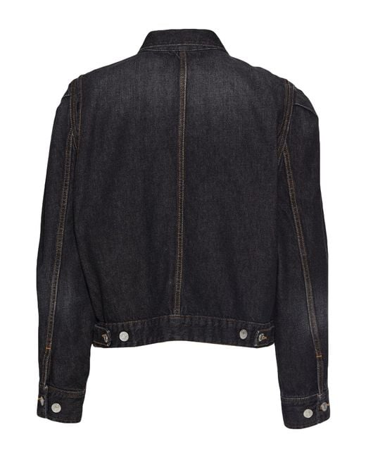 Isabel Marant Black Denim Outerwear