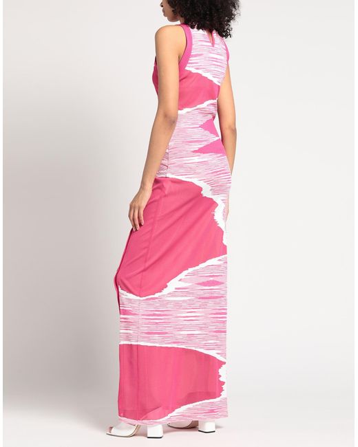 Robe longue Missoni en coloris Pink