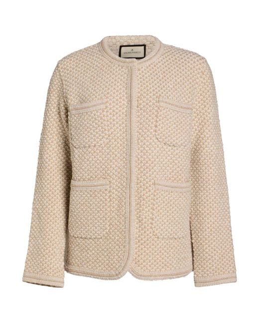 Bruno Manetti Natural Jacket Wool, Nylon