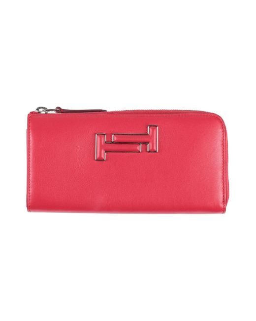 Tod's Red Wallet