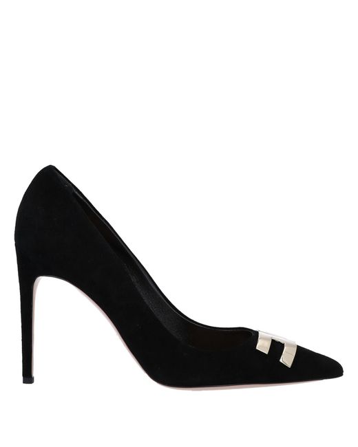 Elisabetta Franchi Black Pumps Soft Leather