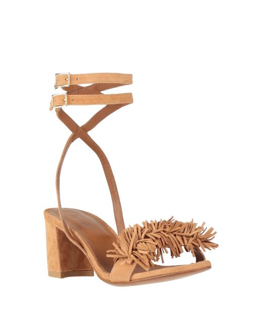 Sandales By Far en coloris Metallic