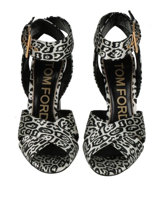 Tom Ford Metallic Sandals