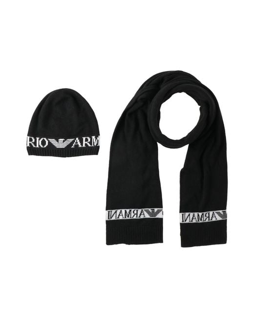 Emporio Armani Black Accessories Set for men