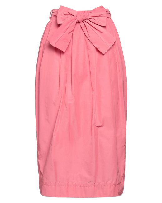ODEEH Pink Midi Skirt