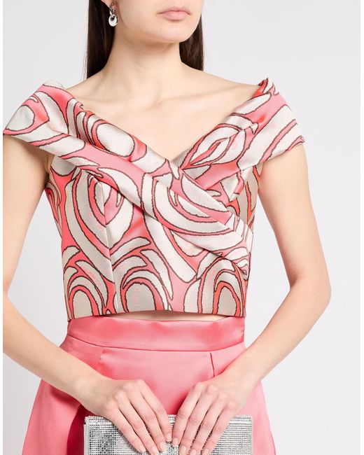 Camilla Pink Coral Co-Ord Polyester, Polyamide, Elastane