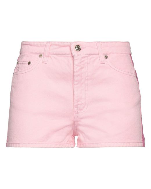 Chiara Ferragni Pink Denim Shorts