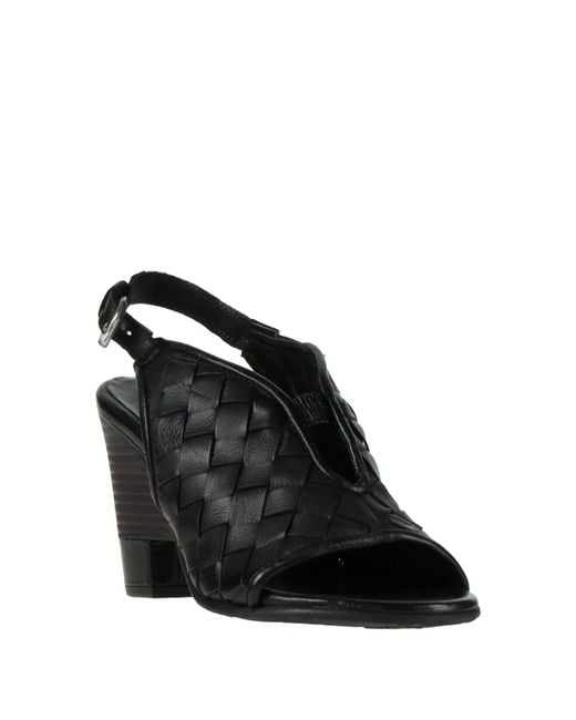A.s.98 Black Sandals