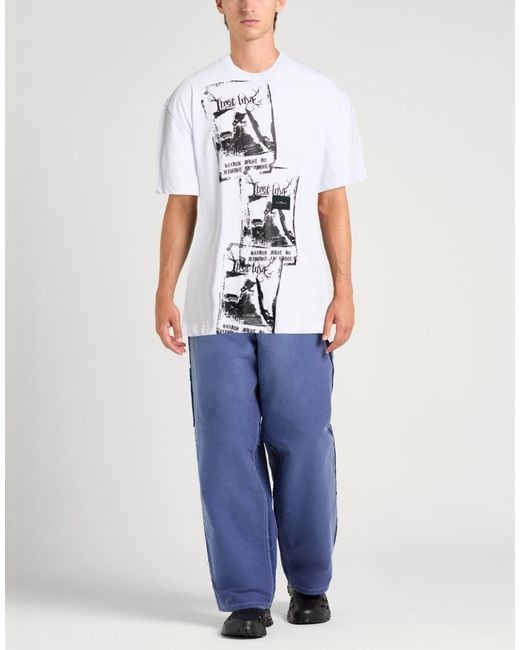 John Richmond White T-Shirt Cotton for men