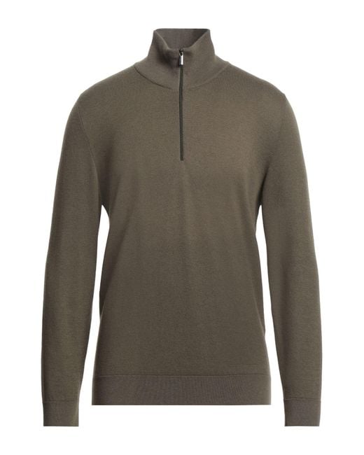 Massimo Alba Green Turtleneck for men