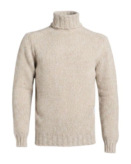 Fedeli White Turtleneck for men