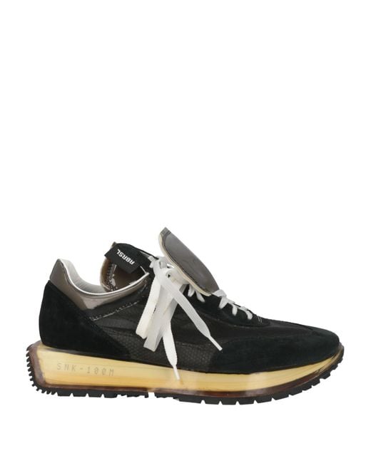 RBRSL RUBBER SOUL Black Trainers for men