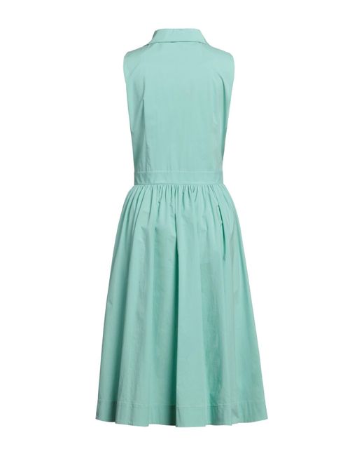Moschino Green Midi Dress