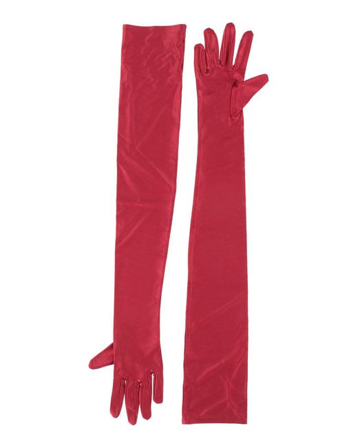 Alexandre Vauthier Red Handschuhe