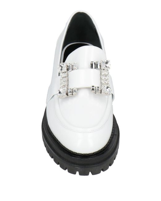 Sergio Rossi White Loafer