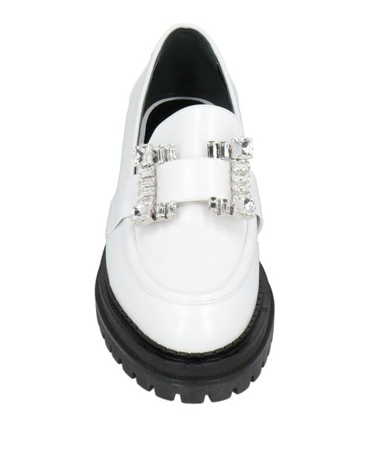Sergio Rossi White Loafer