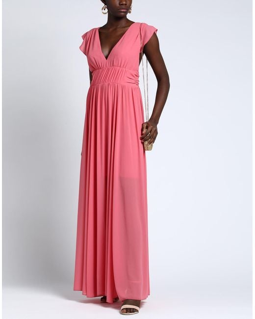 Liu Jo Pink Maxi-Kleid